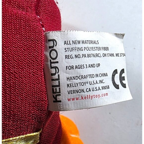 Penguin Plush Kellytoy Red Trunks Surfboard beach anthropomorphic stuffed animal - Picture 5 of 6